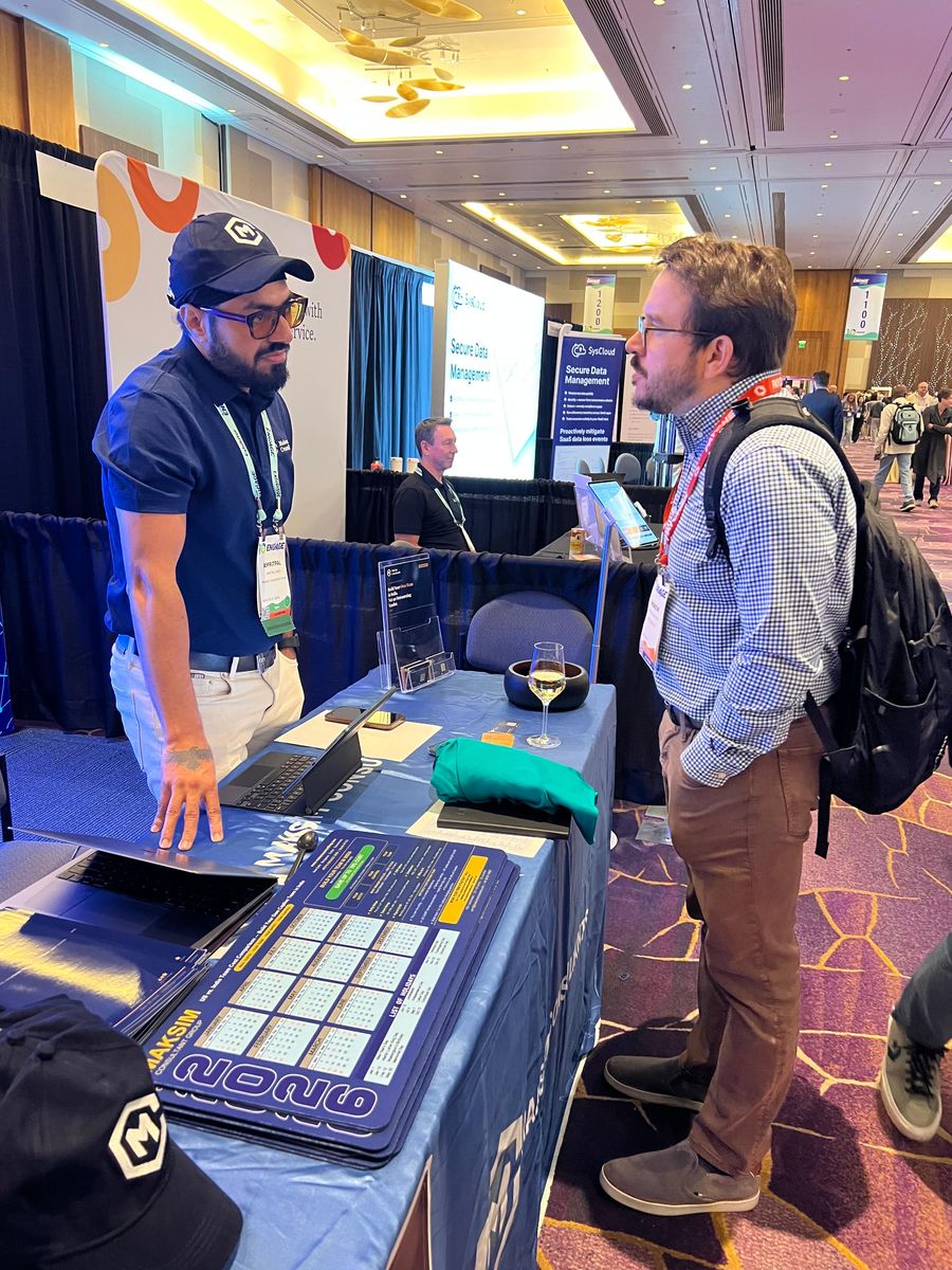 Booth conversation with CPA firm partner AICPA ENGAGE 2026